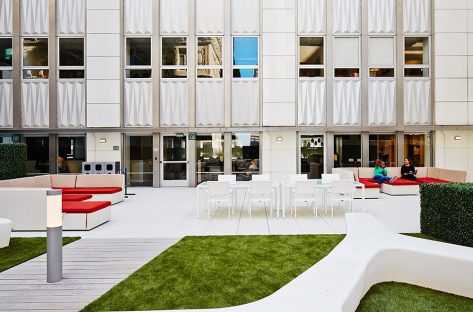 capital improvement of rooftop lounge | Rossi Builders Photos