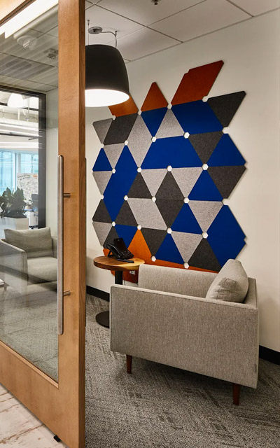 isolated lounge areas in tech offices | Rossi Builders Photos